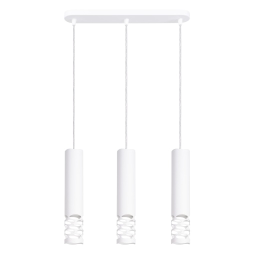 Lampă suspendată LIRO 3L Alb
