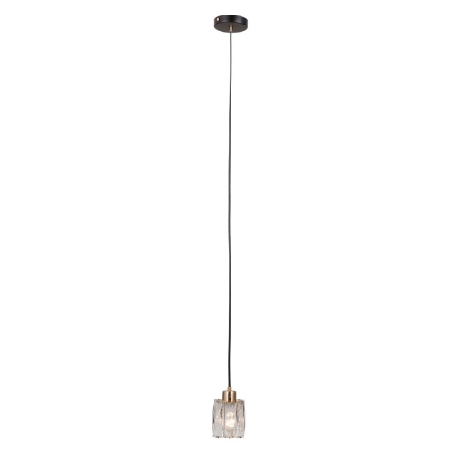 Pendul Torno Negru Auriu 1 x E14