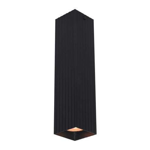 Spot aplicat Tecno Negru 1xGU10