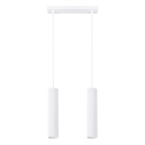 Lampă suspendată KARBON 2 Alb