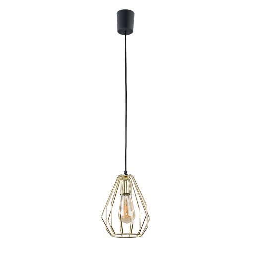 Lustra Negru 1xE27 BRYLANT 2787TK