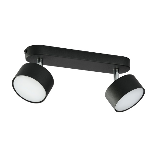 Plafoniera/ Aplica perete Negru Chrome 2xGX 53 CLARK 3403TK