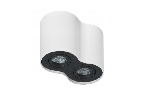 Spot aplicat BROSS 2 Alb/Negru