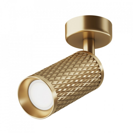 Spot aplicat modern auriu cu un bec din aluminiu Maytoni Focus Design