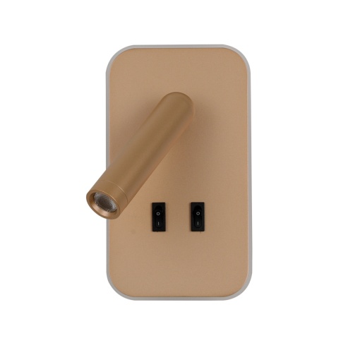 Aplica perete Doria Auriu 2 x LED