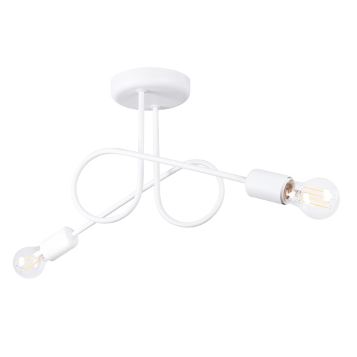 Candelabru LOOP 2 Alb