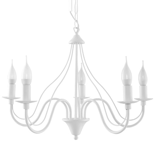 Candelabru MINERWA 5 alb