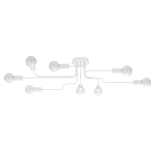 Candelabru VECTOR 8 Alb