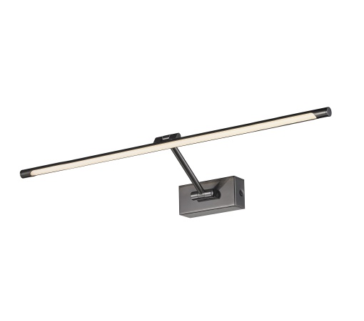 Aplica perete DAVINCI 90 Negru Chrome