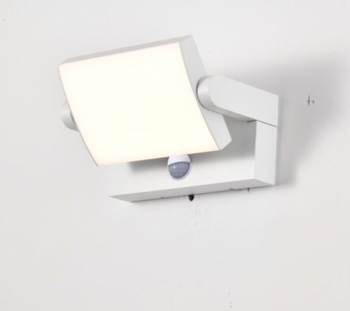 Aplica perete LED W/SENSOR 20W 3000K Alb Cupru 8472