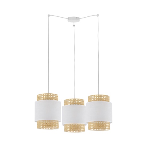 Lustra Alb 3xE27 BOHO 6537TK