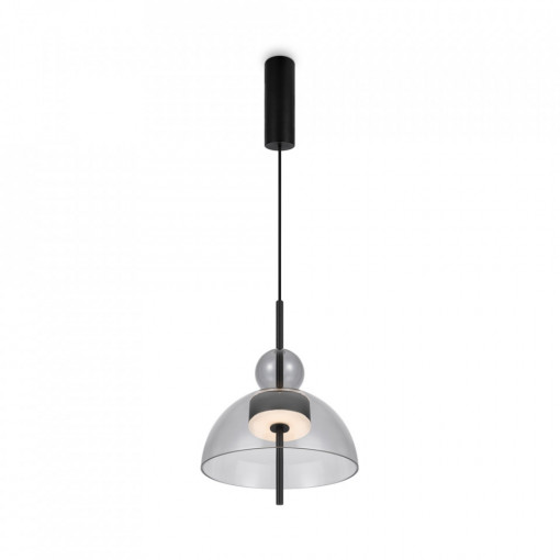 Pendul modern negru cu led Maytoni Bangkok