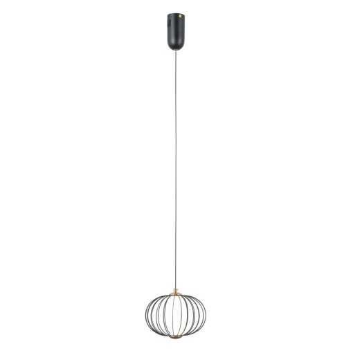 Pendul Rabel Negru 1 x LED
