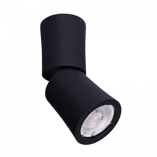 Spot aplicat negru Dot- C0157
