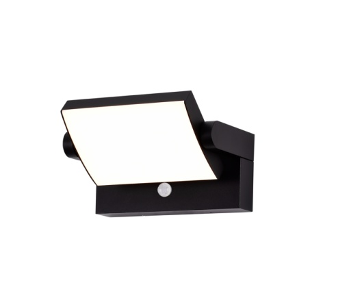 Aplica perete LED W/SENSOR 20W 3000K Negru Cupru 8473