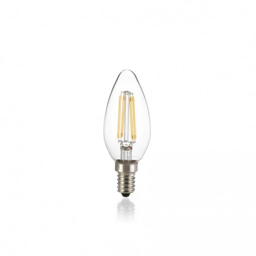 Bec LED lumanare E14 4W 4000K lumina neutra Ideal Lux Oliva