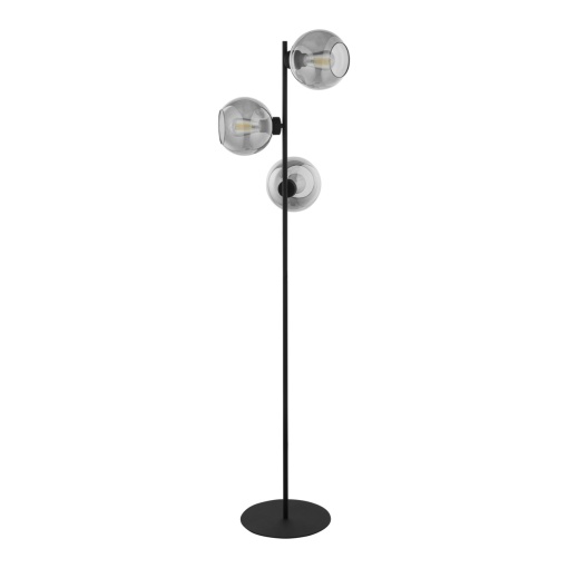 Lampadar Negru 3xE27 CUBUS 5239TK