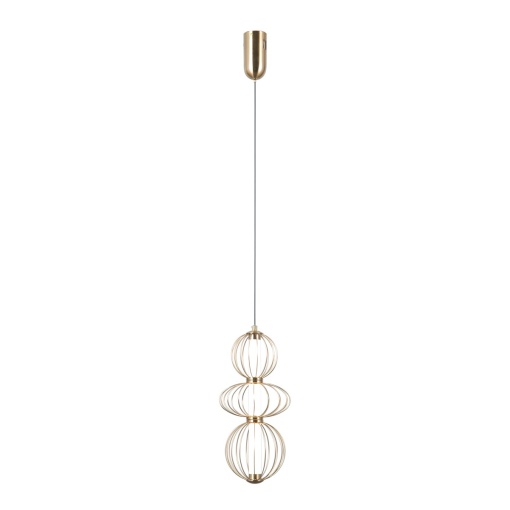 Pendul Rabel Auriu 3 x LED