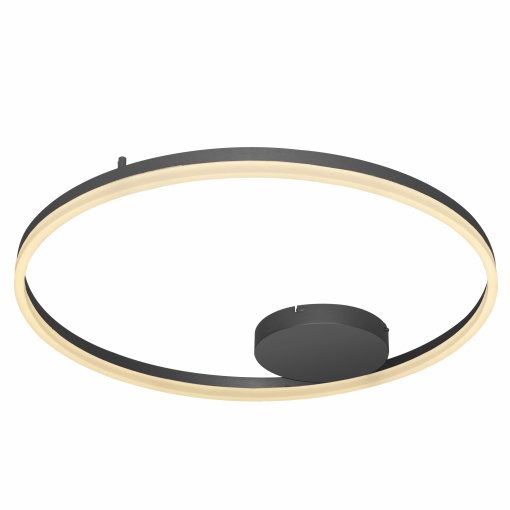 Plafoniera HALO 80 TOP Negru