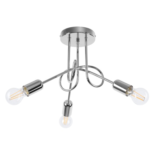 Candelabru LOOP 3 Chrome