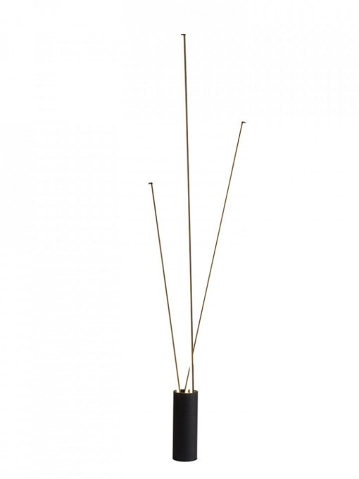 Lampadar neagru VERTICAL -7348