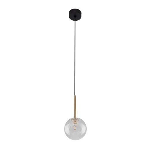 Pendul Negru Auriu 1xG9 NILOS 5941TK