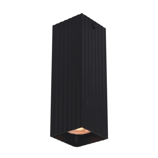 Spot aplicat Tecno Negru 1xGU10