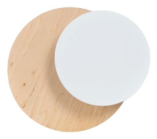 Aplica perete CIRCLE 1B Alb