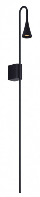 Aplica perete Comet Negru -W0280