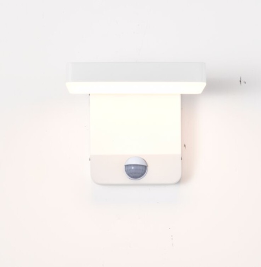 Aplica perete LED W/SENSOR 20W 3000K Alb Cupru 8476