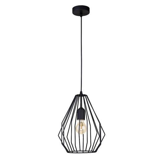 Lustra Negru 1xE27 BRYLANT 2257TK