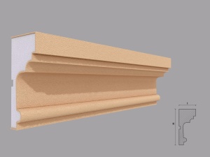 Ancadrament fereastra exterior FP124 dimensiuni 130x60x2000mm - Img 1