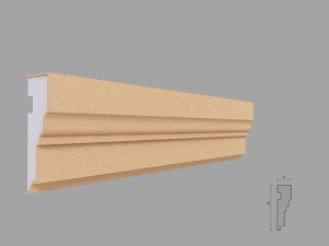 Ancadrament fereastra exterior FP141 dimensiuni 98x30x2000mm - Img 1