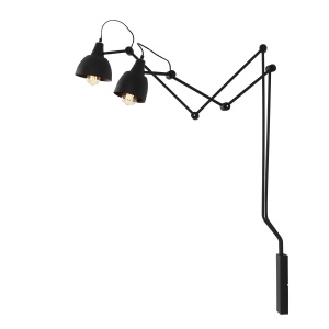 Aplica perete AIDA 2 negru