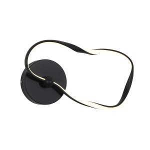 Aplica perete Amaya Negru 1 x LED