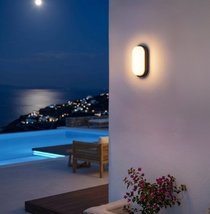 Aplica perete exterior LED 3000K Tinos 4171601 - Img 3