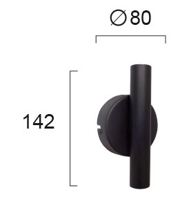 Aplica perete LED 3000K Duct 3989700 - Img 2