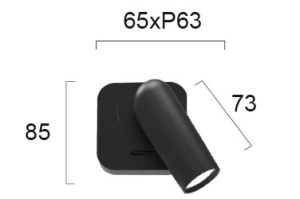 Aplica perete LED 3000K Emma 4235001 - Img 2