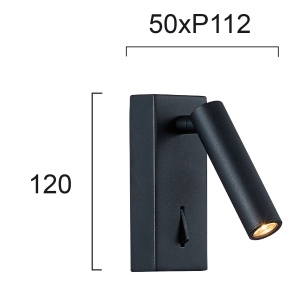 Aplica perete LED 3000K Zen 4229301 - Img 3