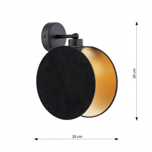 Aplica neagra, Aplica perete, Aplica dormitor neagra, Aplica perete lampa, Lampa de perete, Aplica dormitor, Iluminat interior, Aplica perete moderna, Aplica living, Aplica moderna dormitor, Aplica dormitor moderna, Aplica de perete living, Aplica de pere