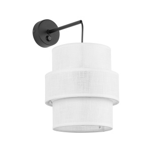 Aplica perete Negru 1xE27 CALISTO 5956TK - Img 1