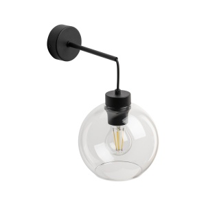 Aplica perete Negru 1xE27 CUBUS 10245TK - Img 3