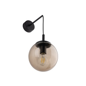 Aplica perete Negru 1xE27 ESME 5389TK - Img 4