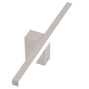 Aplica perete Nevada 40 cm Alb IP44 LED 4000K - Img 3