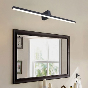 Aplica perete Nevada 90 cm Negru IP44 LED 4000K - Img 3