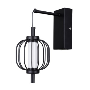 Aplica perete Pedro Negru chrom 1 x LED