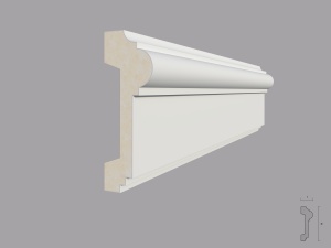 Brau poliuretan de interior BR06 dimensiuni 94x33x2000mm - Img 1