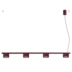 Candelabru AURA 4 burgundy Gx53