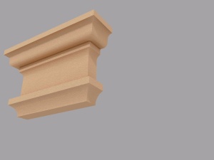 Capitel pentru pilastru FP702 dimensiuni 250x100x260mm - Img 1