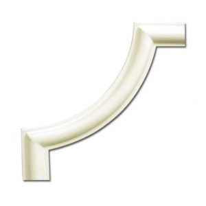 Chenar decorativ din poliuretan CR901A - 13x1x13 cm